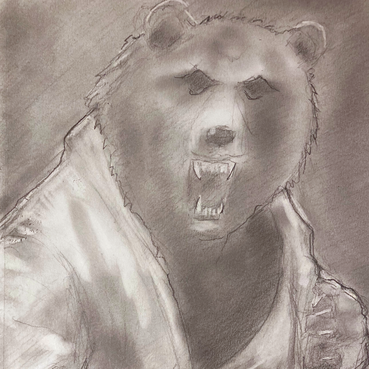 Judo Bear artwork by Logan J Brien